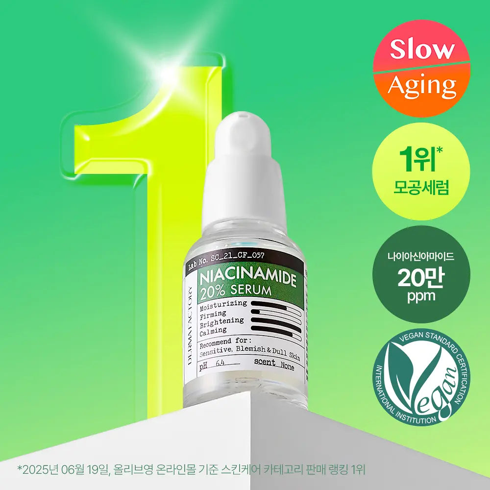 Derma Factory Niacinamide 20% Aging Serum 30ml