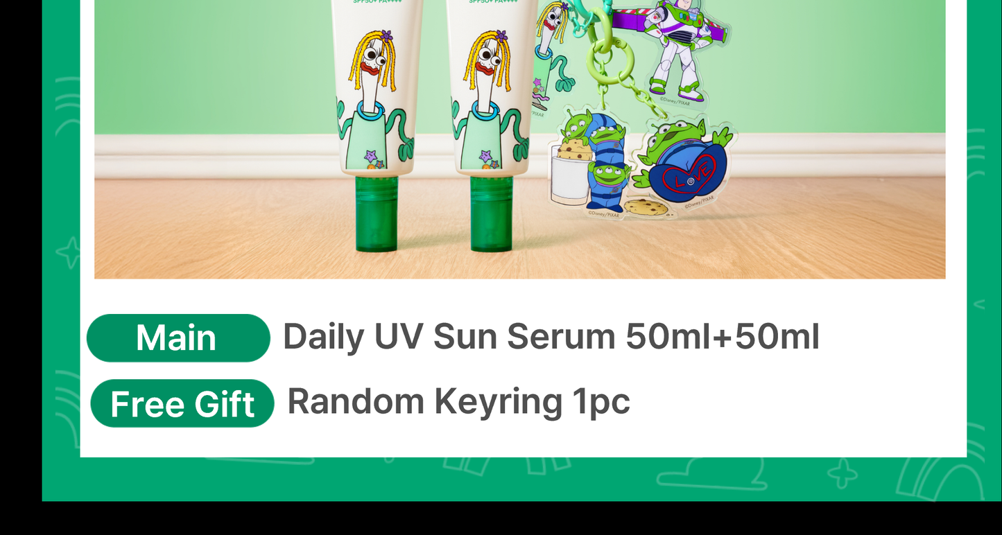 [TOY STORY EDITION] Limited INNISFREE Daily UV Dewy Barrier Sun Serum 50ml Double Pack