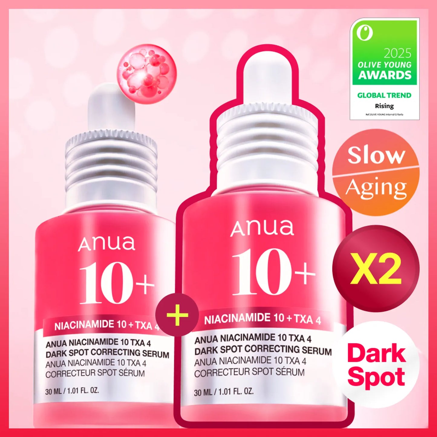 Anua Niacinamide 10 TXA 4 Serum | Brightening & Dark Spot Correcting Serum