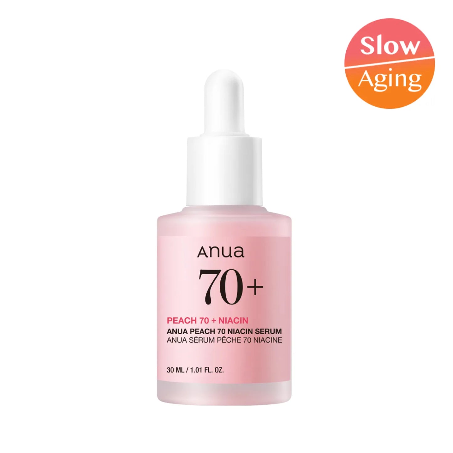 Anua Peach 70 Niacinamide Serum 30ml / Double Pack
