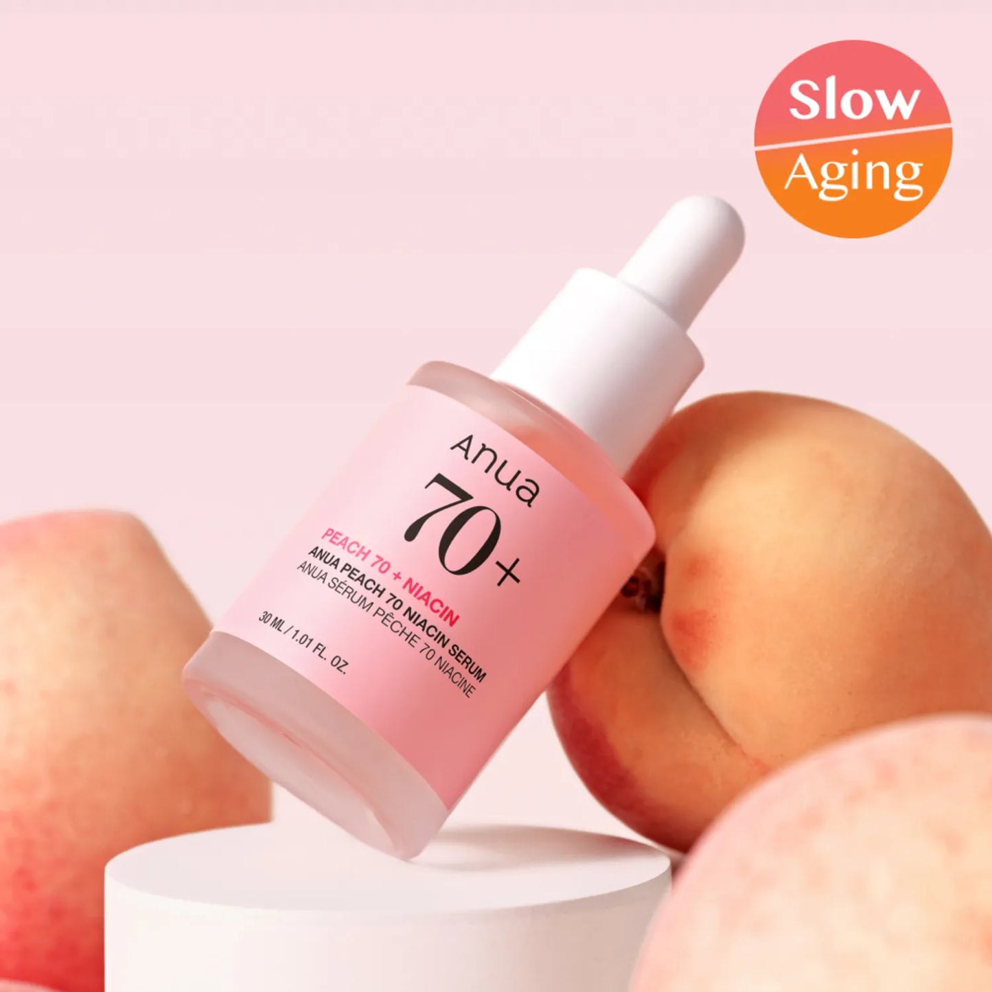 Anua Peach 70 Niacinamide Serum 30ml / Double Pack
