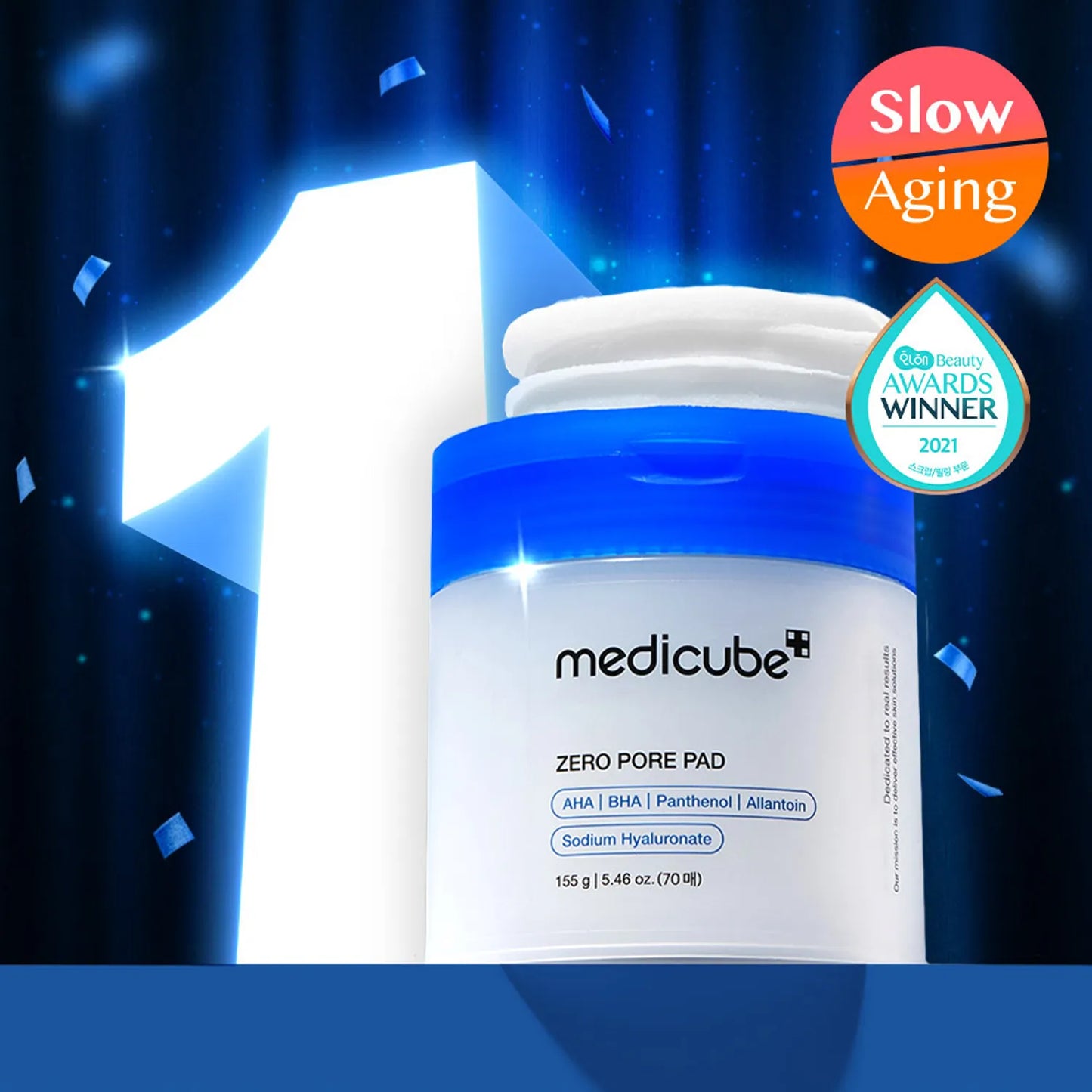 Medicube Zero Pore Pad 70 Sheets + 70P Refill