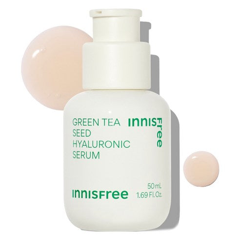 Innisfree Green Tea Seed Hyaluronic Acid Moisture Serum 2 Sizes
