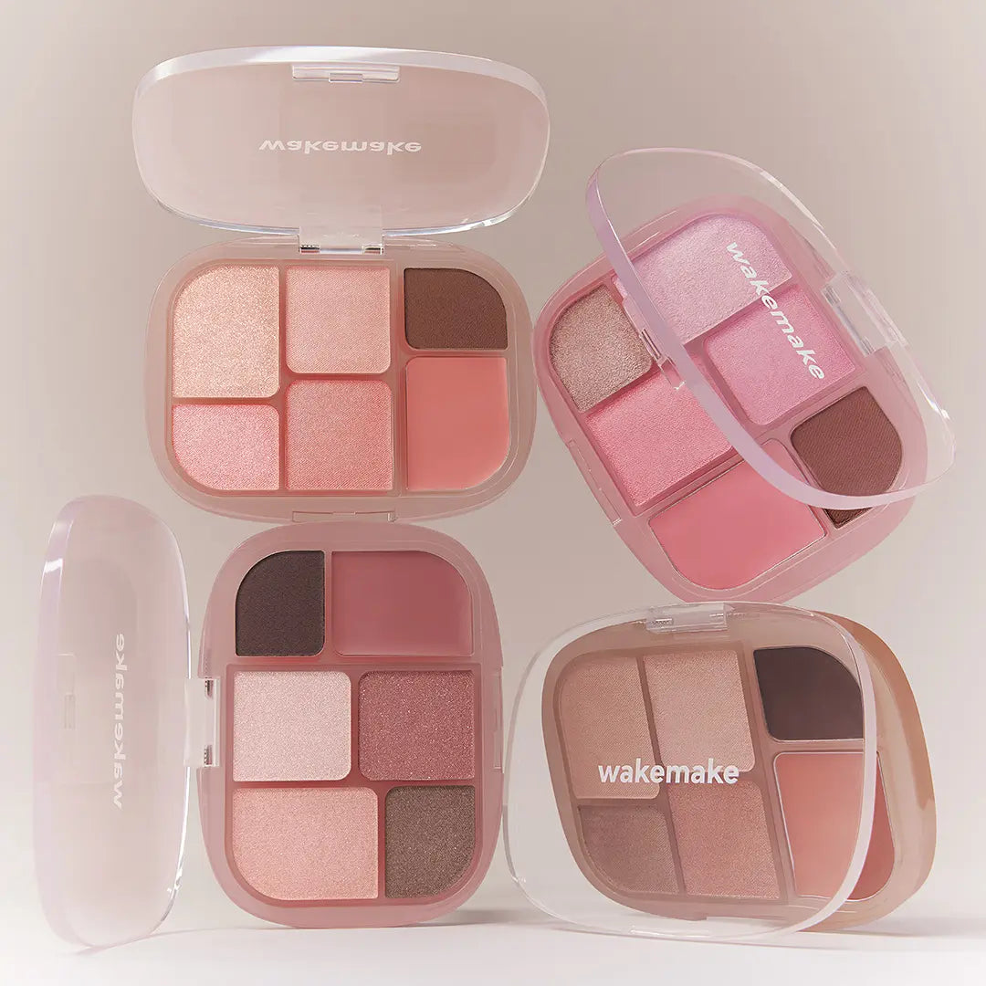 WAKEMAKE Soft Sheer Multi Palette 3 Color ea 6.1g