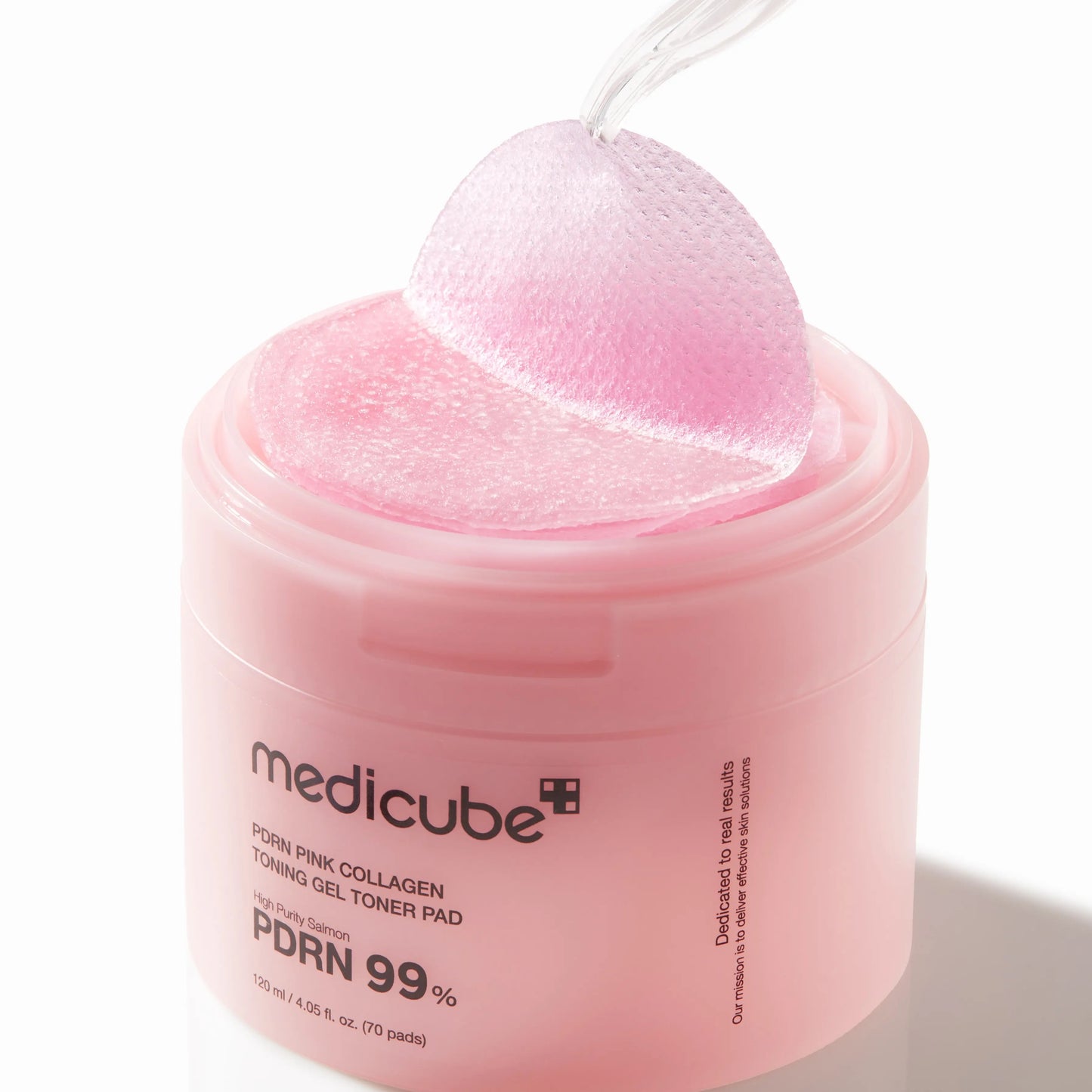 Medicube PDRN Pink Collagen Toning Gel Toner Pad 70P Set (+10P)