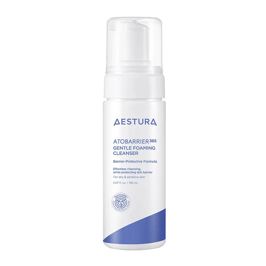 AESTURA Atobarrier 365 Gentle Foaming Cleanser | Sensitive Skin Face Wash 150 mL