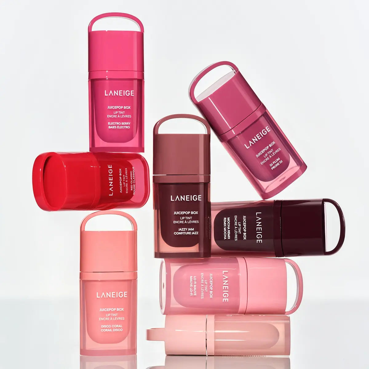 Laneige JuicePop Box Lip Tint + Limited Amount Keychain