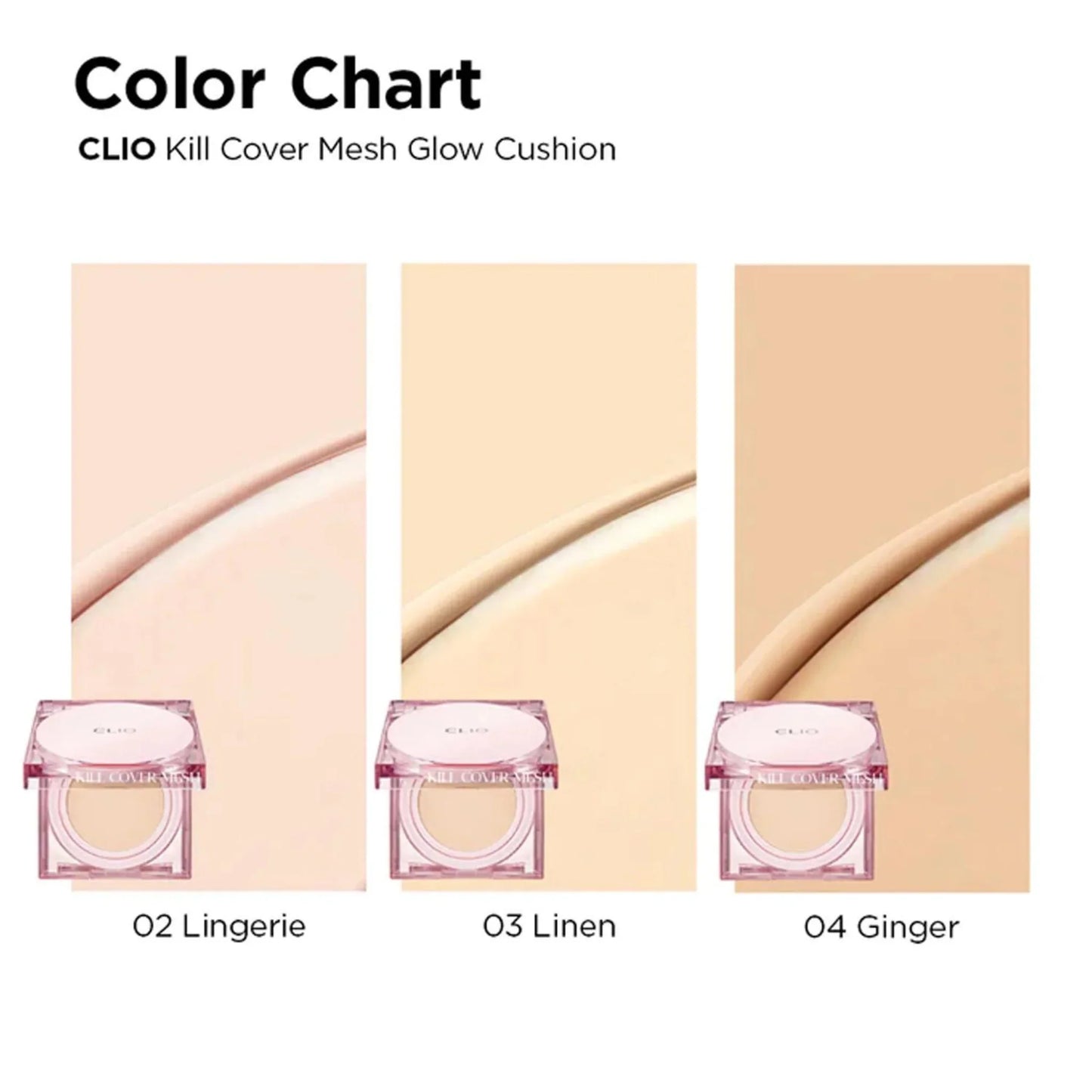 CLIO Kill Cover Mesh Glow Cushion + Refill