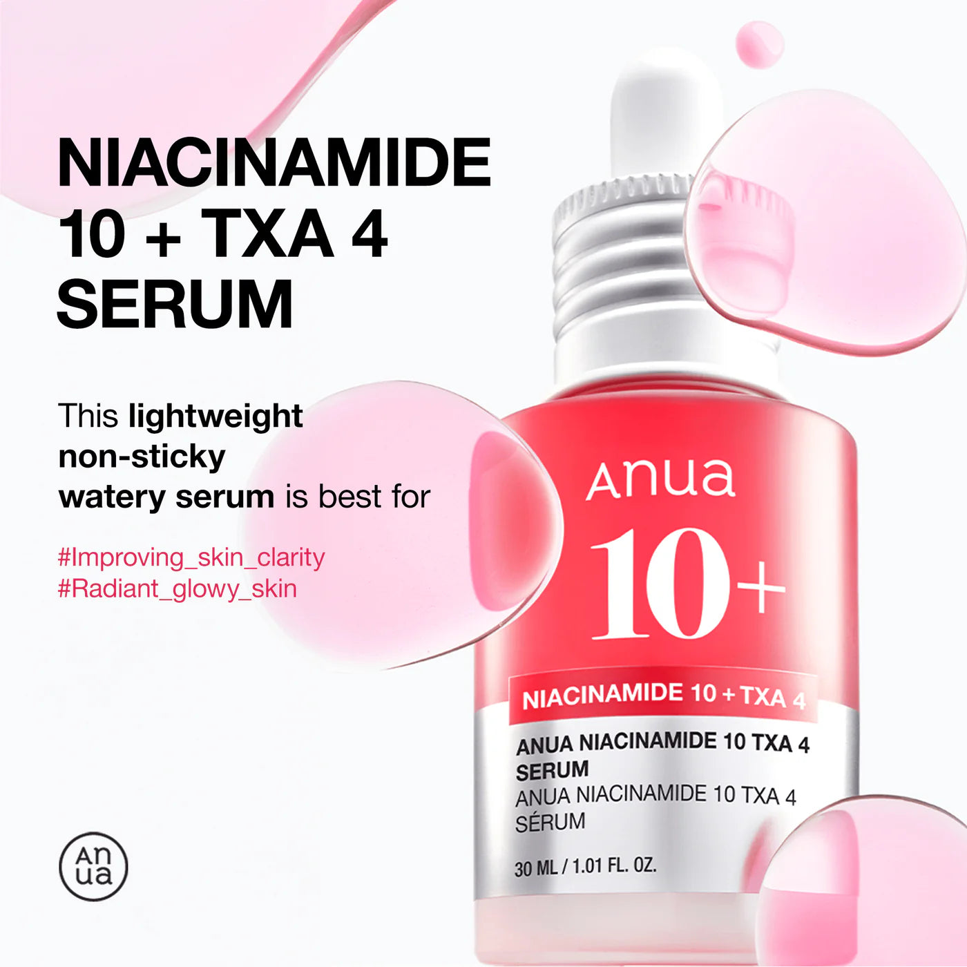 Anua Niacinamide 10 TXA 4 Serum | Brightening & Dark Spot Correcting Serum