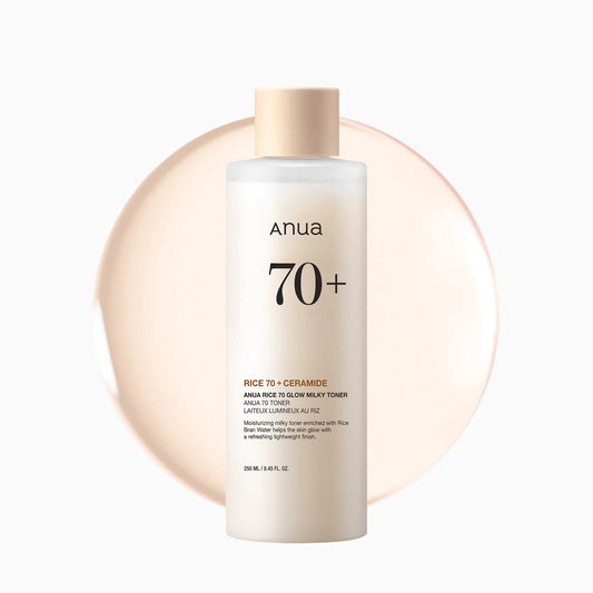 Anua Rice 70 Glow Milky Toner | Brightening & Hydrating Toner for Glowing Skin