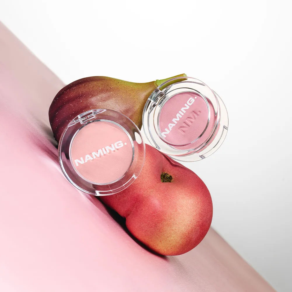 Naming Fluffy Powder Blush 1+1 - (Frozen Pink+Neise) Pokémon Edition / Olive Young (Limited)